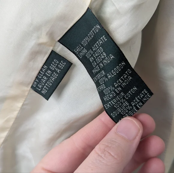 Vintage Ralph Lauren Madras Plaid Pastel Patchwork Blazer - Picture 12 of 13